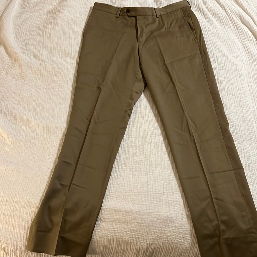 Nordstrom Mens Shop 100% Wool Dress Pants - 32